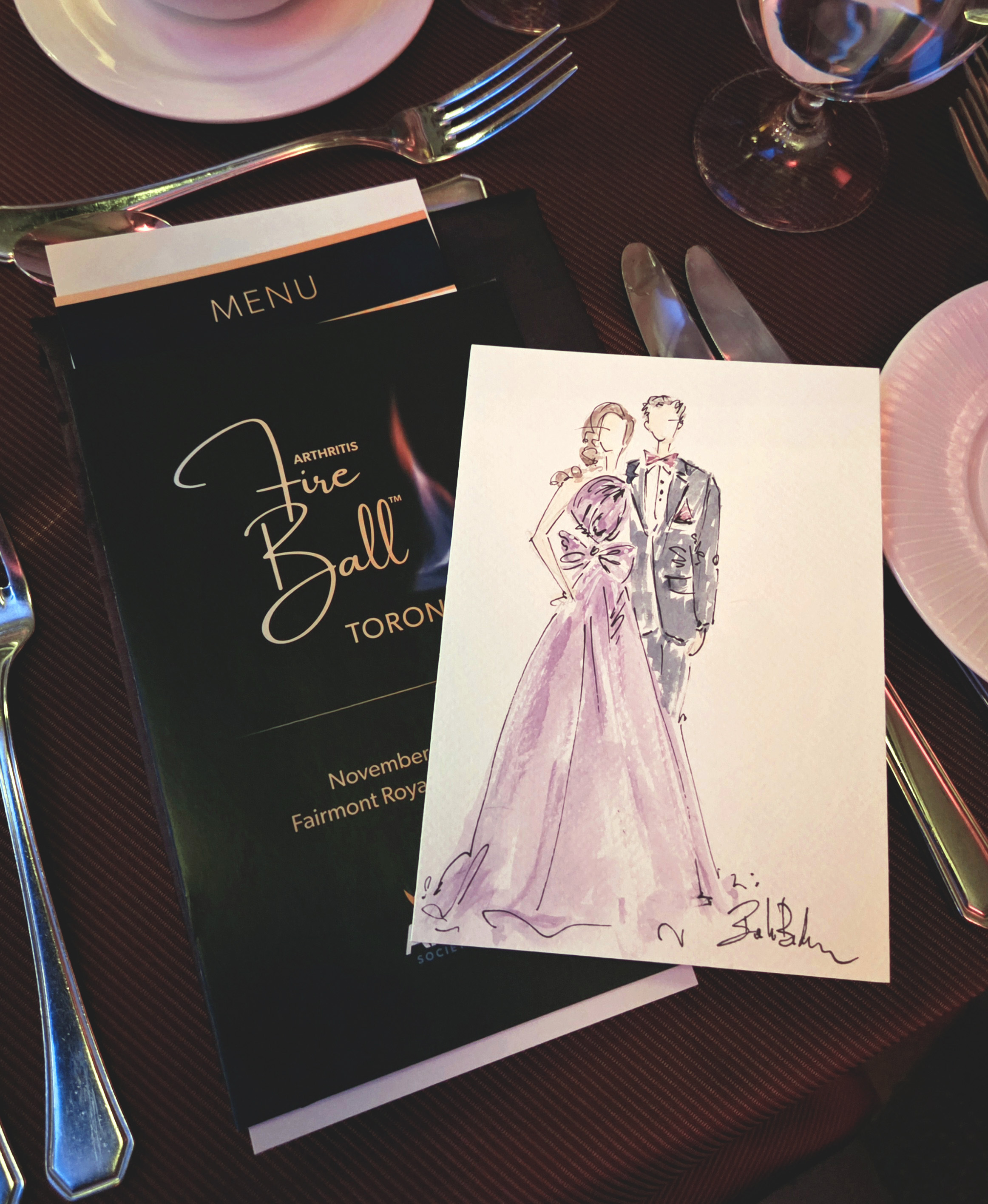 Fire Ball at the Royal York Hotel